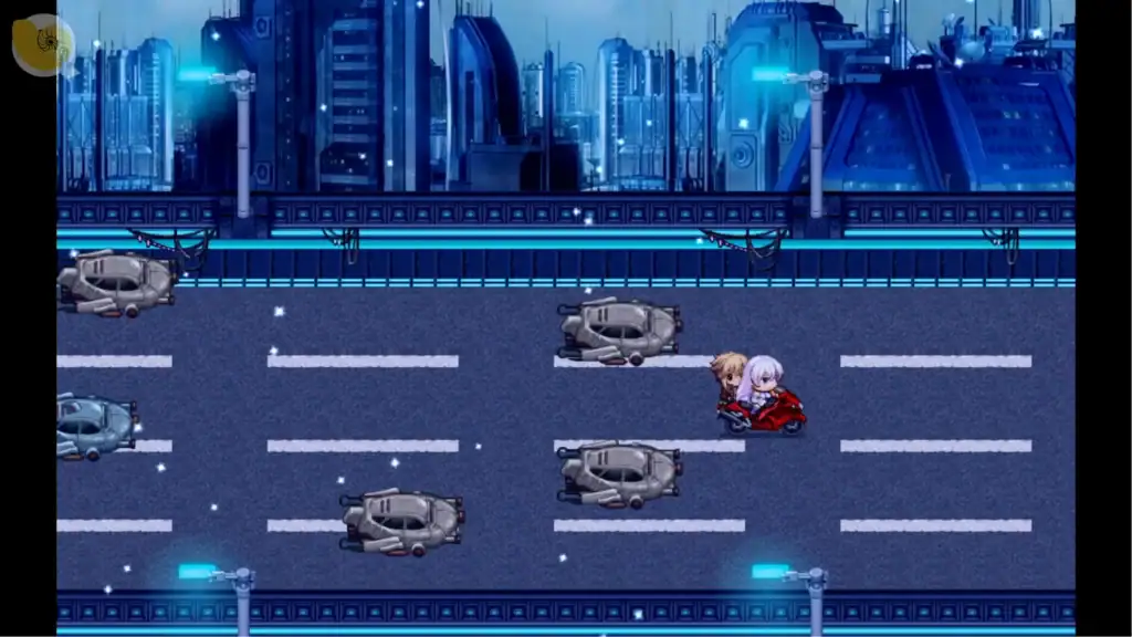 MELFIAS蒼紅界域城市道路關卡橫向移動場景｜MELFIAS苍红界域城市道路关卡横向移动场景｜メルフィアス蒼紅のヴァージェ 都市ステージ移動シーン｜MELFIAS Azure Crimson Realm city stage movement scene