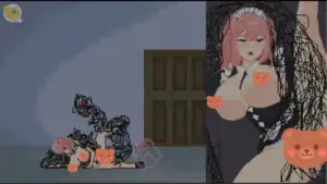 惡夢屋敷無限牢獄小朋蜘蛛怪事件動態像素CG畫面｜恶梦屋敷无限牢狱小朋蜘蛛怪事件动态像素CG画面｜悪夢屋敷・無限牢獄 小朋と蜘蛛型モンスターのイベントCG｜Akumu Yashiki Mugen Rougoku Tomo spider creature CG