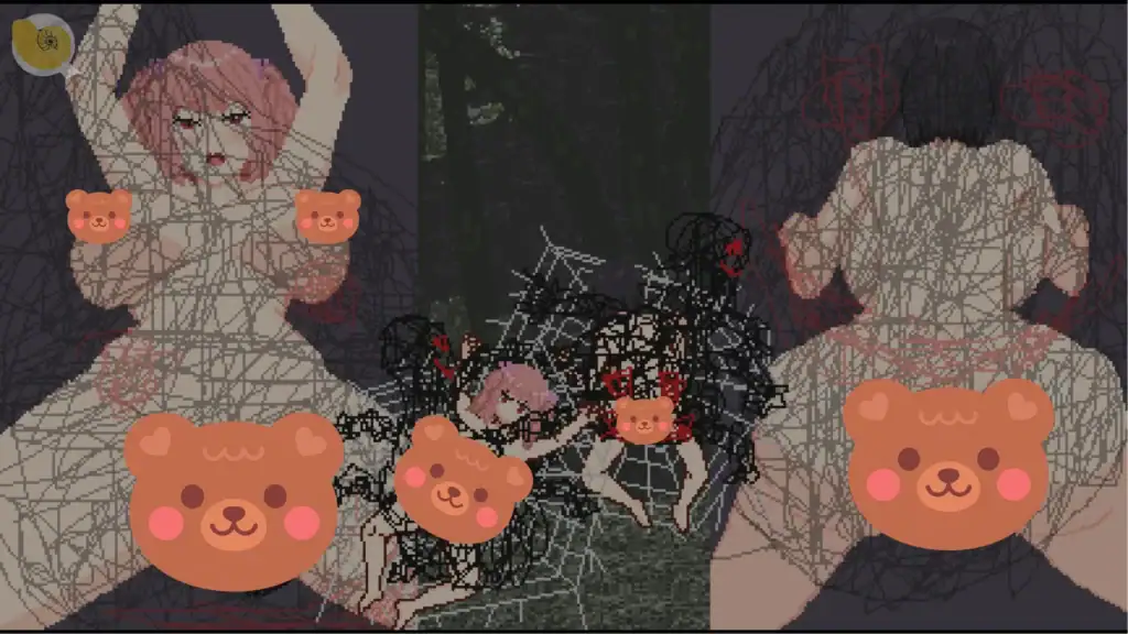 惡夢屋敷無限牢獄雙人CG怪物拘束情境動態像素畫面｜恶梦屋敷无限牢狱双人CG怪物拘束情境动态像素画面｜悪夢屋敷・無限牢獄 2人同時の怪物拘束イベントCG｜Akumu Yashiki Mugen Rougoku duo monster restraint CG