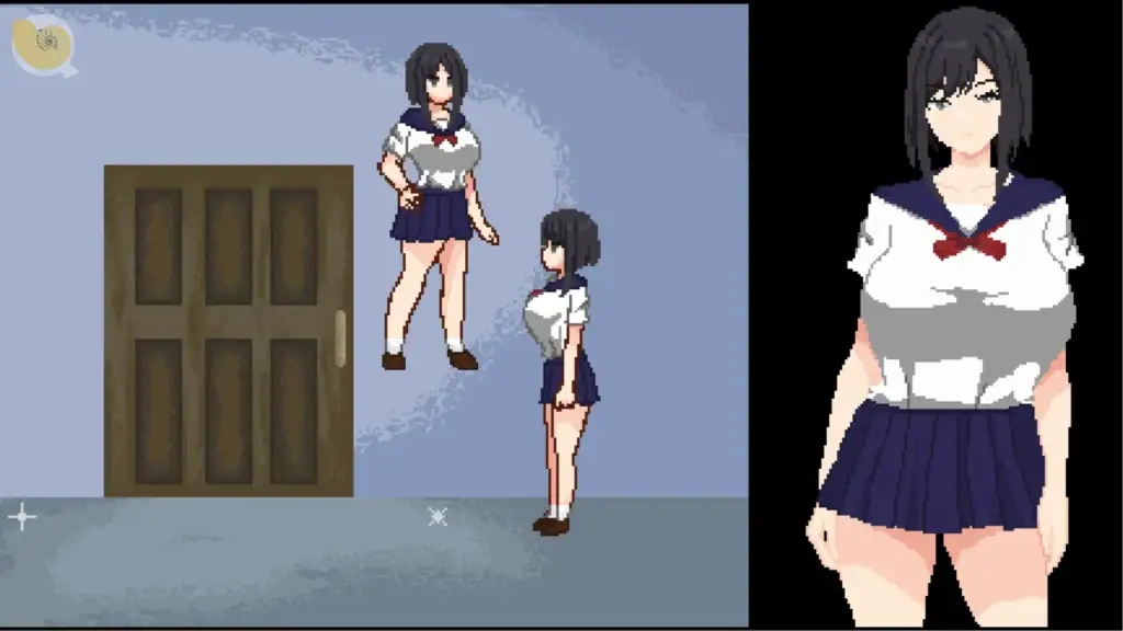 惡夢屋敷無限牢獄遊戲截圖雙女主切換操作與單人探索畫面｜恶梦屋敷无限牢狱游戏截图双女主切换操作与单人探索画面｜悪夢屋敷・無限牢獄のゲーム画面、2人操作と単独探索シーン｜Akumu Yashiki Mugen Rougoku dual character control gameplay