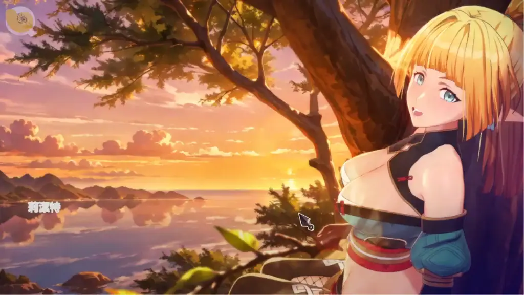 精靈女主角夕陽場景 | 精灵女主角夕阳场景 | エルフヒロイン夕焼け | Elf Heroine Sunset Scene 精靈忍者逃走中 3D 精靈女主角戶外夕陽場景主視覺畫面 | 精灵忍者逃走中 3D 精灵女主角户外夕阳场景主视觉画面 | 精霊忍者逃走中 3D エルフヒロイン夕焼け風景シーン | Elf Ninja on the Run 3D elf heroine outdoor sunset key visual scene