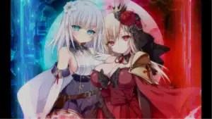 MELFIAS蒼紅界域主視覺導購圖點擊前往Steam購買頁面｜MELFIAS苍红界域主视觉导购图点击前往Steam购买页面｜メルフィアス蒼紅のヴァージェ Steam購入誘導バナー｜MELFIAS Azure Crimson Realm key visual click to Steam purchase page