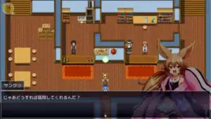 《淫催都市ヒュプノズム》室內劇情對話畫面，主角與後宮女角互動｜《淫催都市ヒュプノズム》室内剧情对话画面，主角与后宫女角互动｜『淫催都市ヒュプノズム』屋内イベントでヒロインと会話するシーン｜Hypnosis City Hypnosism indoor dialogue scene with the protagonist interacting with heroines