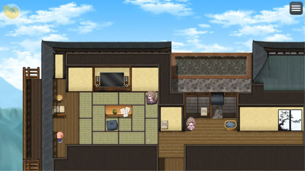 《おいでませ！子作り温泉郷》旅館小地圖探索與女主角互動玩法｜《おいでませ！子作り温泉郷》旅馆小地图探索与女主角互动玩法｜『おいでませ！子作り温泉郷』旅館マップ探索とヒロイン交流システム｜Welcome to the Baby-Making Hot Spring Village inn map exploration and heroine interaction