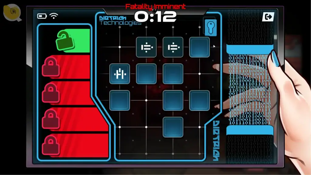Third Crisis Neon Nights 駭客小遊戲破解系統與路線操作畫面｜Third Crisis Neon Nights 黑客小游戏破解系统与路线操作画面｜Third Crisis Neon Nights ハッキングミニゲームの解除システム操作画面｜Third Crisis Neon Nights hacking minigame puzzle system and route control