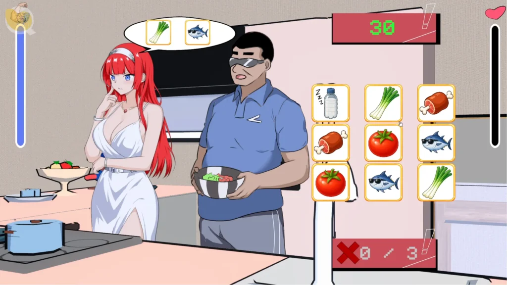 NTR足球料理小遊戲|NTR足球料理小游戏|NTRサッカー 料理ミニゲーム|NTR Soccer Cooking Minigame NTR足球紅髮人妻女角與料理小遊戲|NTR足球红发人妻女角与料理小游戏|NTRサッカー 赤髪の人妻ヒロインと料理ミニゲーム|NTR Soccer Red-Haired Married Heroine Cooking Minigame