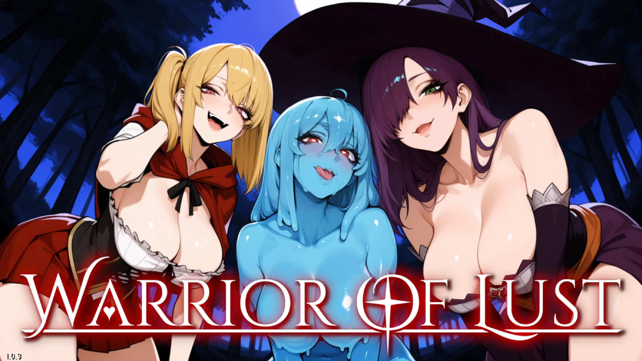 Warrior of Lust 三位女主角主視覺圖|Warrior of Lust 三位女主角主视觉图|Warrior of Lust ヒロイン3人メインビジュアル|Warrior of Lust key visual featuring the three heroines