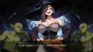 Warrior of Lust 主角遭魔女與哥布林包圍劇情事件｜Warrior of Lust 主角遭魔女与哥布林包围剧情事件｜Warrior of Lust 主人公が魔女とゴブリンに囲まれるイベントシーン｜Warrior of Lust protagonist surrounded by the witch and goblins event scene