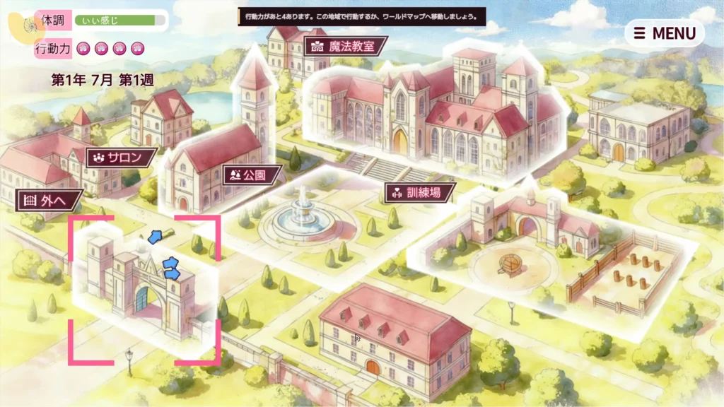 クレア・ストラグル 學院生活與行動選擇|克莱娅・Struggle 学院生活与行动选择|クレア・ストラグル 学院生活と行動選択|Claire Struggle Academy Life and Action Selection クレア・ストラグル 學院地圖與每週行動安排|克莱娅・Struggle 学院地图与每周行动安排|クレア・ストラグル 学院マップと週間行動選択|Claire Struggle academy map and weekly action planning