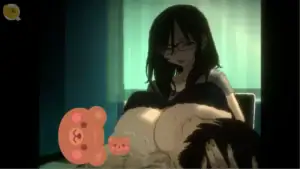 CIRCLEMATE サークルメイト 澄華眼鏡造型的動態像素CG｜CIRCLEMATE サークルメイト 澄华眼镜造型的动态像素CG｜CIRCLEMATE サークルメイト 眼鏡姿の澄華を描いたドットアニメCG｜CIRCLEMATE Circlemate animated pixel CG featuring Sumika in glasses