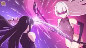 聖核戰姫 DX 洗腦戰姫攻擊昔日同伴劇情場景｜圣核战姬 DX 洗脑战姬攻击昔日同伴剧情场景｜聖核戦姫 DX 洗脳された戦姫がかつての仲間と戦うシーン｜Operation Darkside Seikaku Senki DX Brainwashed Heroine Fighting Former Ally