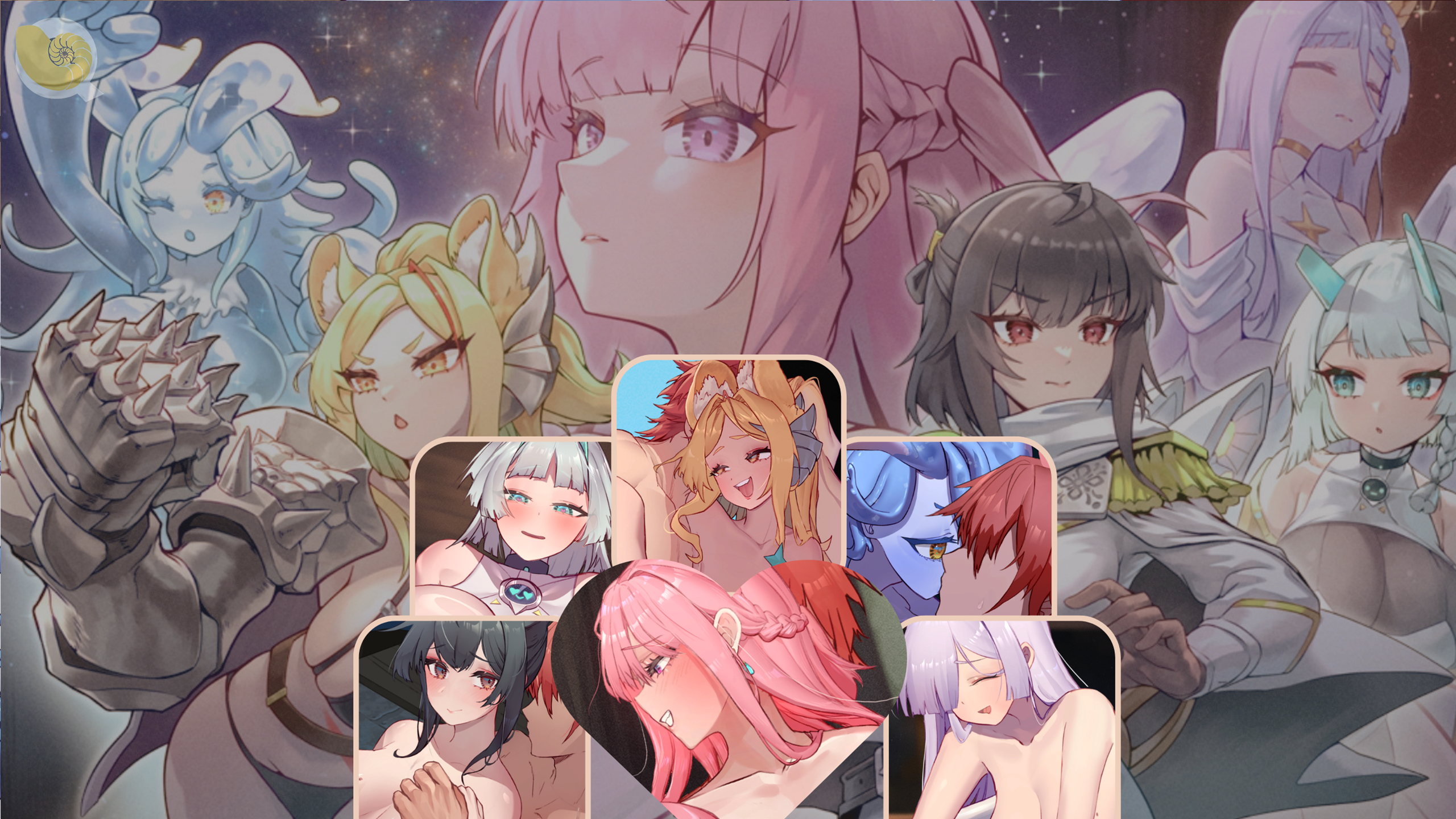 星的歸還者 女主角陣容與動態CG精選圖片｜星的归还者 女主角阵容与动态CG精选图片｜星の帰還者 ヒロイン集合とアニメCG アイキャッチ画像｜Returner of the Stars heroines and animated CG featured image