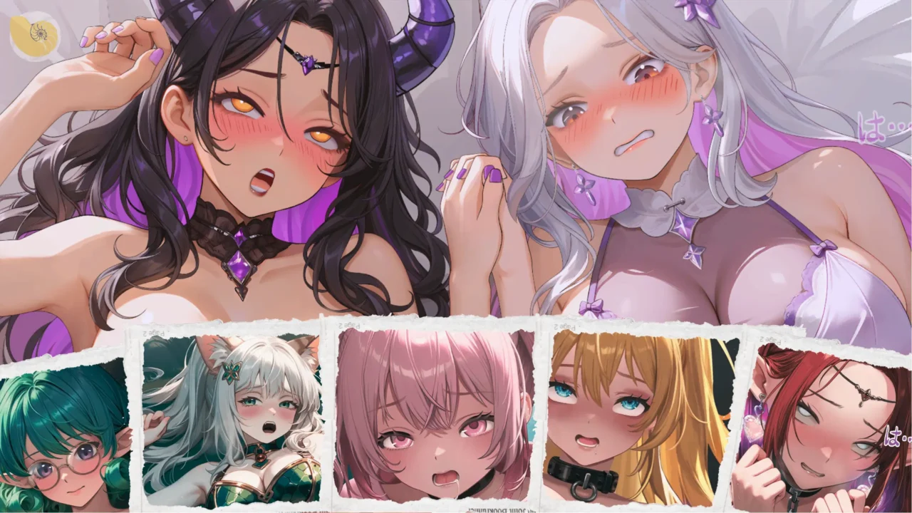 《 索莉亞魔爪 逃離魅魔之夜 》魅魔帶來的影響 ~ 只能用肉體戀愛交流徹底反擊 ~