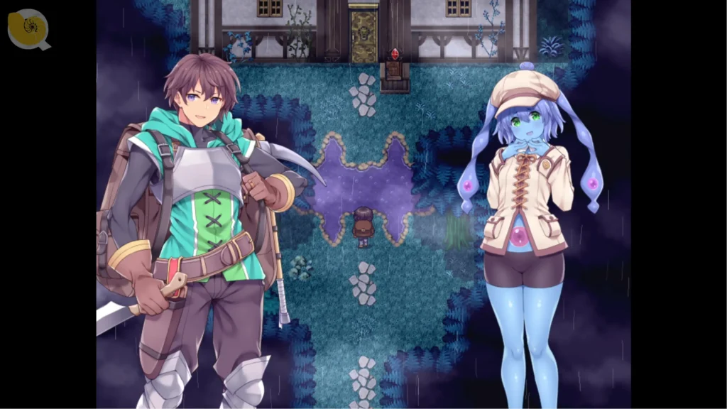 カルティベーター，阿爾羅與藍色肌膚魔物娘探索神祕區域 | カルティベーター，阿尔罗与蓝色肌肤魔物娘探索神秘区域 | カルティベーター、アルロと青い肌のモン娘によるフィールド探索 | Cultivator, Arlo Exploring a Mysterious Area with a Blue-Skinned Monster Girl
