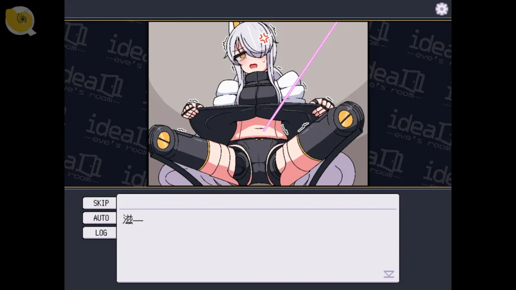 ideal -eve's room- 機器人 eve 激光功能事件CG，展示粉紅色光束與特殊機械裝置 | ideal -eve's room- 机器人 eve 激光功能事件CG，展示粉红色光束与特殊机械装置 | ideal -eve's room- アンドロイド eve のレーザー機能イベント、ピンク色の光線と特殊装置 | ideal -eve's room- Android eve Laser Function Event CG with Pink Laser Beam and Mechanical Equipment